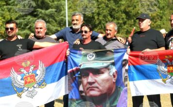 Десетки хиляди дойдоха на погребението на Ратко Младич в Белград