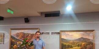 Изложбата живопис „С България в сърцето“ на Наньо Нанев беше открита в старозагорската опера