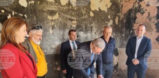 Министър Евтим Милошев и фирмата изпълнител подписаха договор за възстановяване на покрива на НГПИ „Тревненска школа“ в Трявна