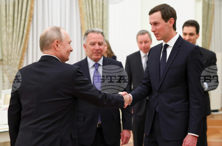 ОБНОВЕНА Срещата на Путин с американските пратеници Къшнър и Уиткоф започна, заяви Кремъл