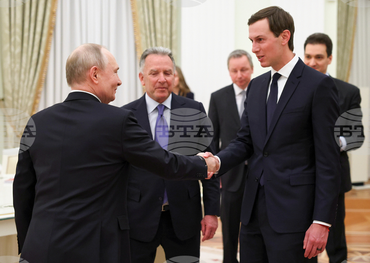 ОБНОВЕНА Срещата на Путин с американските пратеници Къшнър и Уиткоф започна, заяви Кремъл
