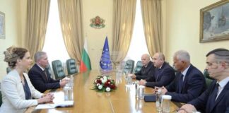 Премиерът Румен Радев се срещна с помощник генералния секретар на НАТО по разузнаването и сигурността Скот Брей