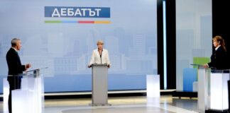 Дебатът между Илияна Йотова и Андрей Гюров