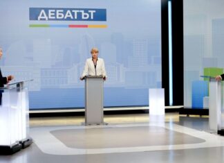 Дебатът между Илияна Йотова и Андрей Гюров