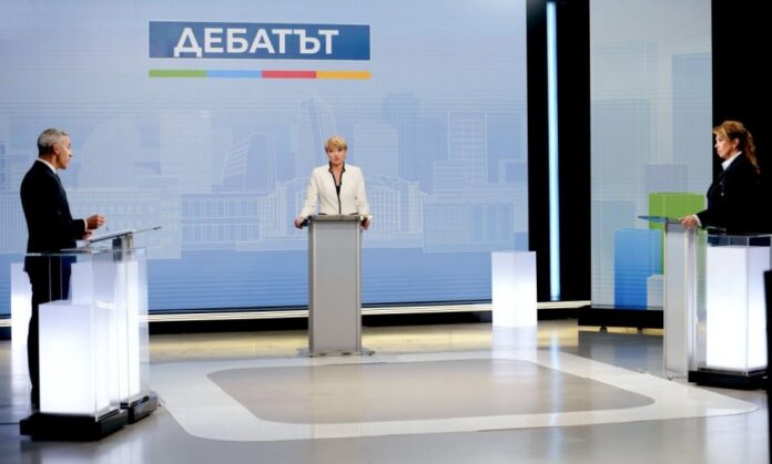 Дебатът между Илияна Йотова и Андрей Гюров