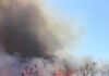 Частично бедствено положение е обявено в община Ивайловград заради пожар до село Горно Луково Частично бедствено положение е обявено в община Ивайловград заради пожар до село Горно Луково