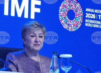 Европа трябва да увеличи инвестициите, а САЩ да ограничат дефицита и да спестяват повече, заяви Кристалина Георгиева