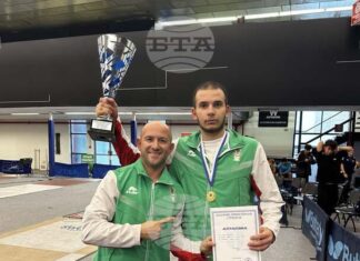 Габриел Петров взе златото за Европейската купа на шпага до 17 години в Солун