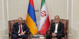 ИРНА: Иранският президент изтъкна значението на постоянната комуникация между Иран и Армения
