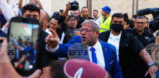 Израелски министър от крайната десница призова да бъдат арестувани лидерите на арабските партии