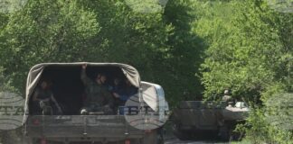 Извършва се придвижване на чуждестранни военнослужещи и техника за участие в учение
