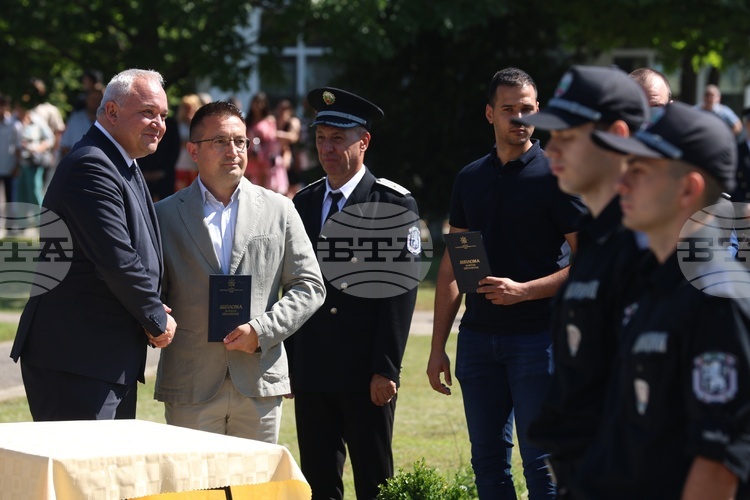 Министър Иван Демерджиев ще присъства на церемония по връчването на дипломи в Академията на МВР