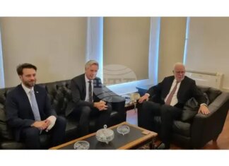 ННА: Министърът на правосъдието на Ливан се срещна днес с германския посланик в страната
